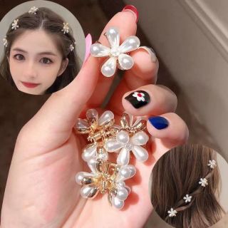 Kẹp Tóc Nhỏ Đính Ngọc Trai Phong Cách Hàn Quốc Cho Nữ