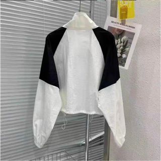 Áo khoác dù nữ croptop lửng 2 lớp siêu đẹp hợp thời trang