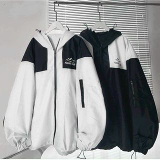 Áo khoác dù 2 lớp form rộng unisex nam nữ PSALMIST CLUB, Áo khoác dù form rộng unisex nam nữ form rộng
