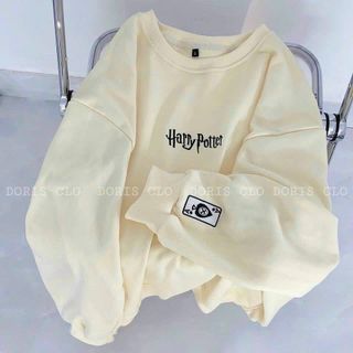 Áo Sweater Nam Nữ HARRY Chất Vải Nỉ Thiết Thêu Chữ Tinh Tế Sang Trọng Thời Trang Trẻ Trung