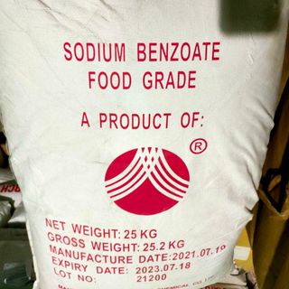 Sodium benzoat cam sùng_25Kg giá sỉ