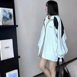 [Hot] Áo Khoác Dù Nam Nữ Thêu Chữ BELIEFALWAYS Jacket Form Rộng Khóa Kéo Chất Gió 2 Lớp Unisex VN