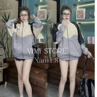 Áo Khoác Dù Vải Dù Mero 2 Lớp Unisex Logo in CHỮ Sắc Nét Form Rộng Nam Nữ Cao Cấp