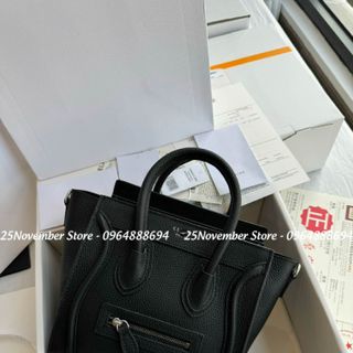 T𝐮́𝐢 𝐱𝐚́𝐜𝐡 Nữ Cao Cấp 𝐋𝐮𝐠𝐠𝐚𝐠𝐞 𝐍𝐚𝐧𝐨 - Màu Đen