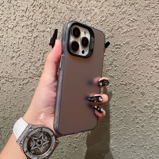 Ốp lưng iphone xám Titan iphone 15 15 Plus 15 Pro 15 Promax