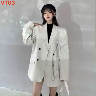 Áo Vest Nam Nữ, Chất Vải Mịn 2 Lớp Mặc Cực Mát, Vest Phụ Kiện Phong Cách Sang Chảnh