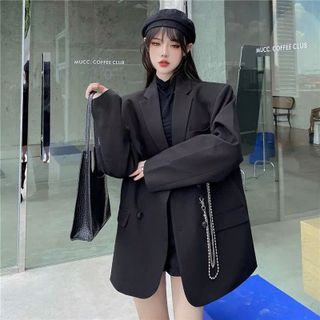 Áo Vest Nam Nữ, Chất Vải Mịn 2 Lớp Mặc Cực Mát, Vest Phụ Kiện Phong Cách Sang Chảnh