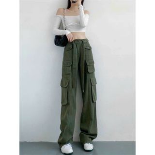 Quần kaki màu dài suông ống rộng túi hộp trơn form nam nữ unisex Quần baggy kaki style Ulzzang
