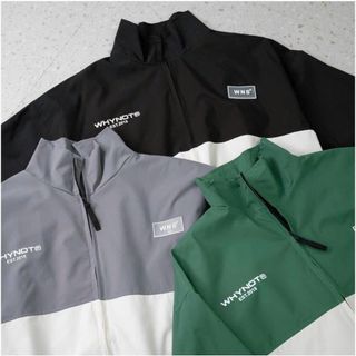 Áo Khoác Dù - Áo Khoác Gió WHYNOT Logo In 2 Lớp Unsiex Nam Nữ Thời Trang Cực Hot Chống nắng