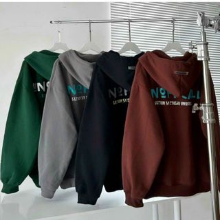 Áo Khoác Nỉ , Áo Hoodie Nón Lớn Thêu Chữ Kèm Logo Kiểu Teen Mẫu Mới Cực Hot