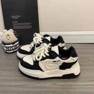 Giày Thể Thao Sneaker Nữ Cánh Thiên Thần Đế Dày Dây Bản To Phong Cách Hàn Quốc
