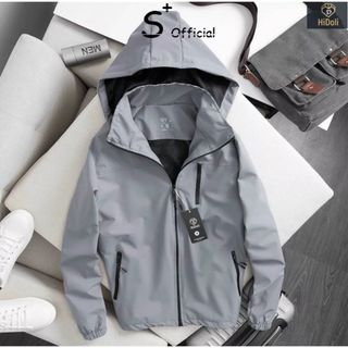 Áo khoác dù 2 lớp nam nữ, áo cặp, áo lót lưới bên trong có túi siêu rộng áo có nón rời thời trang cao cấp