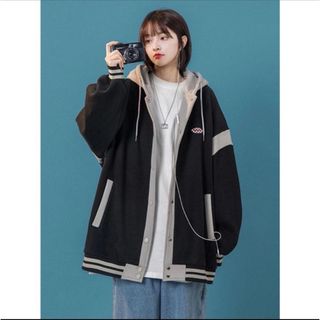 ÁO KHOÁC HOODIE NỈ NAM NỮ THÊU LOGO ÁO PHỐI 2 MÀU SIÊU NGẦU HOT TREND