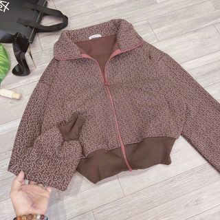 [Hot] Áo Khoác Nỉ Nữ Cổ Trụ In Họa Tiết Có Khóa Kéo, From Cánh Dơi Mẫu Mới Shop Thủy Tiên_VN