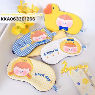 BỊT MẮT NGỦ CÓ GEL HÌNH MAY NỔI