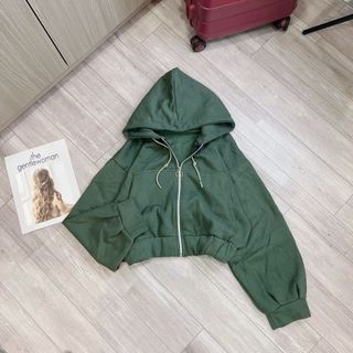 [Hot] Áo Khoác Nữ_Áo Khoác Nỉ Form Lửng Tay Cánh Dơi Chất Nỉ Ngoại Dày Dặn Phối Nón Lớn Che Nắng Cực Tốt Shop Thủy Tiên_