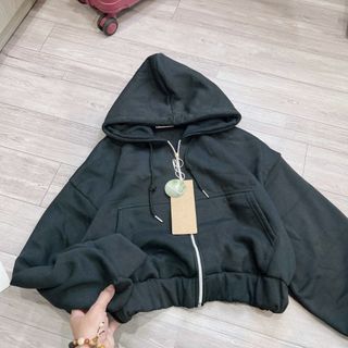 [Hot] Áo Khoác Nữ_Áo Khoác Nỉ Form Lửng Tay Cánh Dơi Chất Nỉ Ngoại Dày Dặn Phối Nón Lớn Che Nắng Cực Tốt Shop Thủy Tiên_