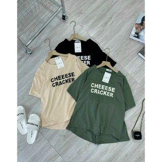 SÉT BỘ NỮ,ĐỒ BỘ Unisex Nam Nữ Thời Trang,in chữ CHEEESE Chất Liệu Vải Thun Cotton Cao Cấp Mẫu Hot Trend siêu hot