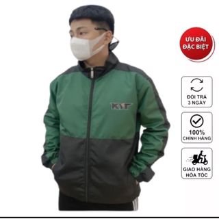 Áo Khoác Dù Na Nữ 2 Lớp In Chữ KYT, Phối Màu cá Tính, Chất Dù Mềm Mịn Mát Phong Cách Trẻ Trung Năng Động Hot Trend