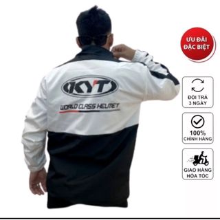 Áo Khoác Dù Na Nữ 2 Lớp In Chữ KYT, Phối Màu cá Tính, Chất Dù Mềm Mịn Mát Phong Cách Trẻ Trung Năng Động Hot Trend