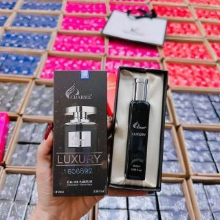 Nước hoa nam cao cấp Luxury 20ml lưu hương lâu, hương mát lạnh pha chút nồng ấm, 80ml