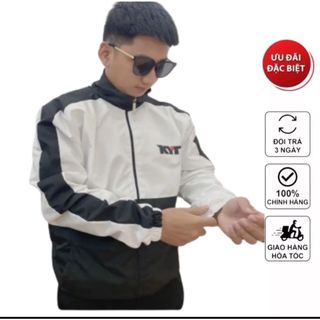 Áo Khoác Dù 2 Lớp In Chữ KYT Siêu Chất, Phối Màu cá Tính, Chất Dù Mềm Mịn Mát Phong Cách Trẻ Trung Năng Động Hot Trend