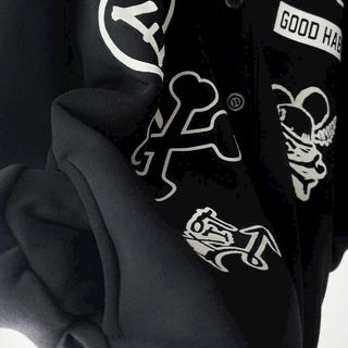 Áo Cadigan Hoodie Phối Cúc Gài GOOD HABIT Nỉ Bông cực đẹp from rộng dài mềm mịn thoáng mát hàng chuẩn
