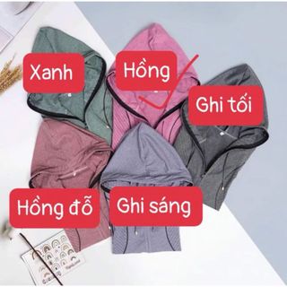 Áo Khoác Chống Nắng Nữ Chất Thun Lạnh Mát Mẻ, Có Nón, Có Túi Ngoài & Trong Phong Cách Hot Trend