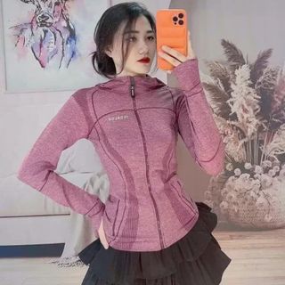 Áo Khoác Chống Nắng Nữ Chất Thun Lạnh Mát Mẻ, Có Nón, Có Túi Ngoài & Trong Phong Cách Hot Trend