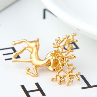 Pin CàI Áo Hình Chú Nai ThờI Trang Cho Nam Nữ