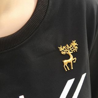 Pin CàI Áo Hình Chú Nai ThờI Trang Cho Nam Nữ