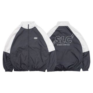 Áo khoác dù NIKEe In SLC Logo siêu hot, Jacket Vintage vải dù 2 lớp cao cấp thời trang Hàn Quốc