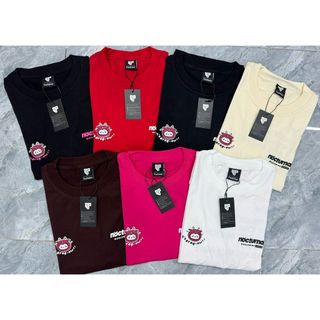 ÁO THUN NAM NỮ TAY LỠ IN CHỮ CHẤT VẢI COTTON CO DÃN