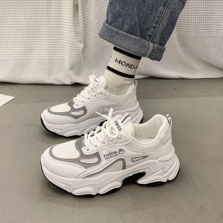 Giày nữ sneaker độc đáo thể thao phong cách Hàn Quốc xiteen, có phản quang cá tính năng động