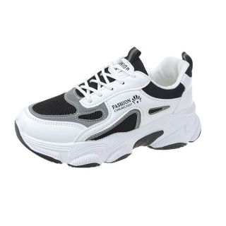 Giày nữ sneaker độc đáo thể thao phong cách Hàn Quốc xiteen, có phản quang cá tính năng động