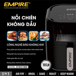 Nồi Chiên Không Dầu EMPIRE 10 lít