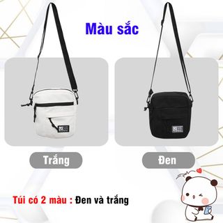 Túi Đeo Chéo Canvas Nhỏ Gọn, Túi Đeo Chéo Nam Nữ Đi Học, Đi Chơi, Du Lịch Thời Trang Hàn Quốc Arhi Shop