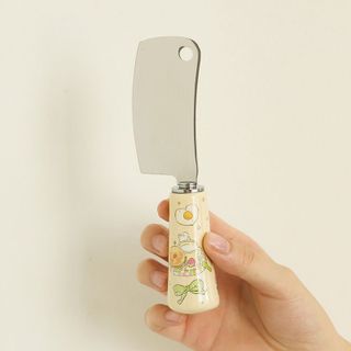 Dao mini lưỡi thép họa tiết
