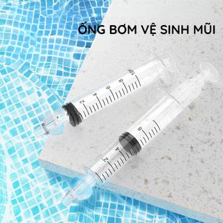 Ống Xilanh Vệ Sinh Mũi Đầu Silicone Cho Bé