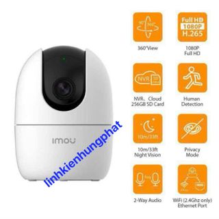 Camera IP Wifi quay quét 2MP IMOU IPC-A22EP