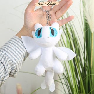 Móc Khóa Khủng Long Bay, Rồng Răng Sún Siêu Cute Phụ Kiện Treo Túi Balo Dễ Thương