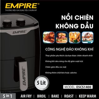Nồi Chiên Không Dầu EMPIRE 5 LÍT