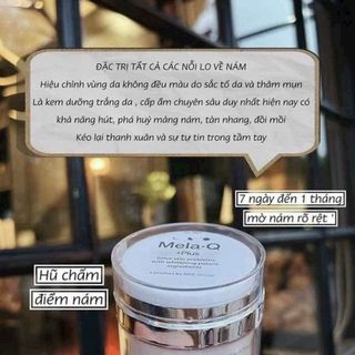 Kem trắng da mờ nám male Q -50g