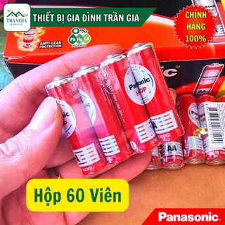 Pin 2A Panasonic 1.5V Nhập Khẩu Chính Hãng (Pin AA Hộp 60 Viên)