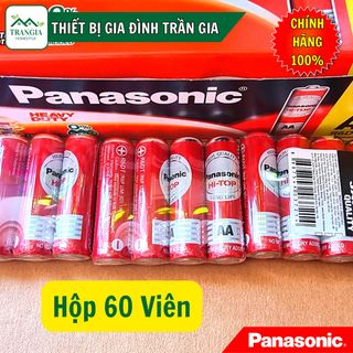 Pin 2A Panasonic 1.5V Nhập Khẩu Chính Hãng (Pin AA Hộp 60 Viên)