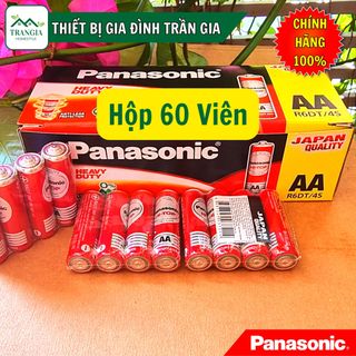 Pin 2A Panasonic 1.5V Nhập Khẩu Chính Hãng (Pin AA Hộp 60 Viên)