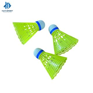 Bộ Dụng Cụ Cầu Lông Tự Luyện Tập, Set Bao Gồm 1 Vợt + 3 Quả Cầu Nhựa, Dây Đàn Hồi Và Móc Treo
