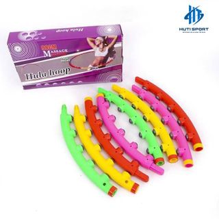 Vòng Lắc Eo, Vòng Lắc Hula Hoop Massage Size Lớn Cao Cấp Có Thể Tháo Lắp