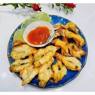 Tôm thẻ ướp tiêu đường 1 nắng gói 250gr (giao tphcm)