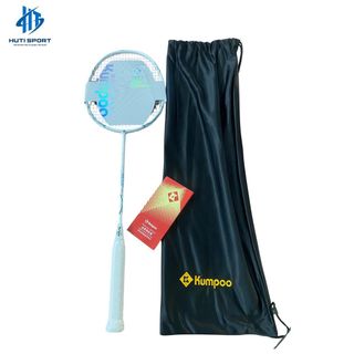1 Vợt Cầu Lông KUMPOO K520 PRO Chính Hãng, Dây Căng Sẵn Kèm Bao Đựng Và Quấn Cán